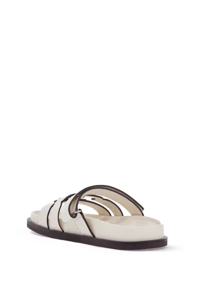 Tory Burch Ines Leather Triple-band Sport Mule Sandals