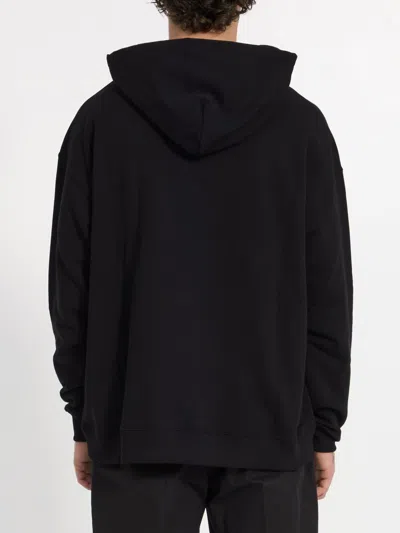 Valentino Black Cotton Sweatshirt