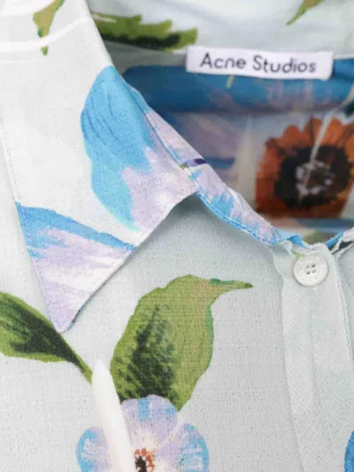 Acne Studios Floral Motif Blouse