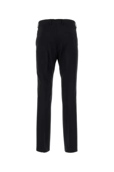 Valentino Garavani Midnight Blue Wool Blend Pant