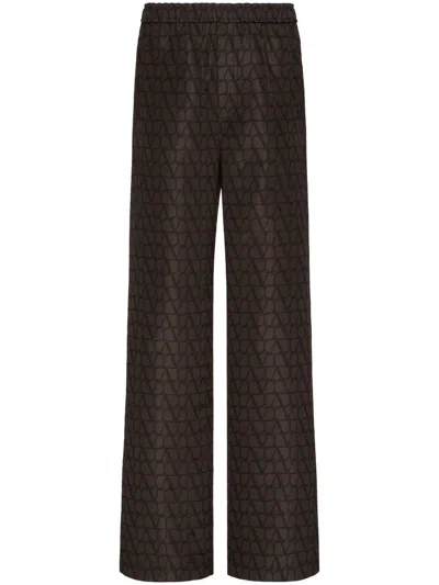 Valentino Garavani Toile Iconographe Wide-leg Pant