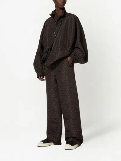 Valentino Garavani Toile Iconographe Wide-leg Pant