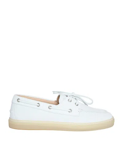 Copenhagen Woman Nabuc Loafer In White