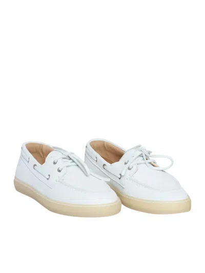 Copenhagen Woman Nabuc Loafer In White