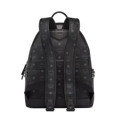 Mcm Stark Side Studs Backpack In Visetos