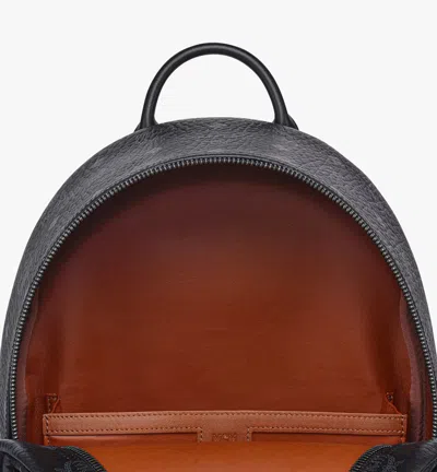 Mcm Stark Side Studs Backpack In Visetos