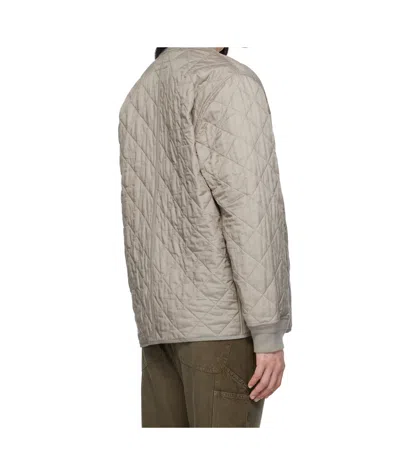 Rag & Bone Gray Focus Quilted Liner Jacket In Elephntgry