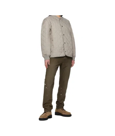 Rag & Bone Gray Focus Quilted Liner Jacket In Elephntgry