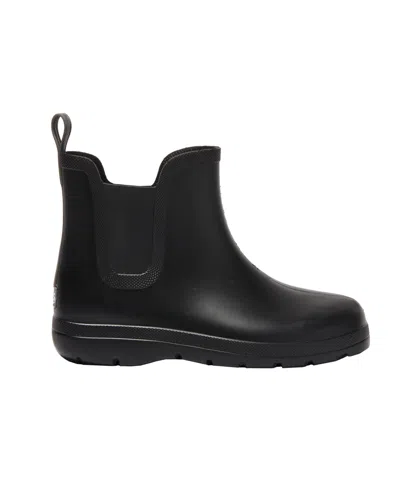 Totes Men's Chelsea Ankle Rain Boots In Black