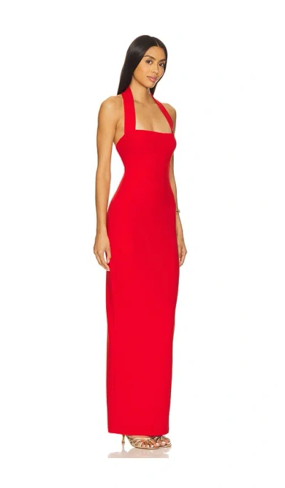 Nookie Boulevard Maxi Dress In Red