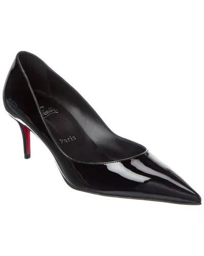 Christian Louboutin Glossy Pointed Toe High Heel Pumps In Multi