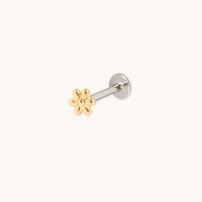 Astrid &amp; Miyu Titanium Flower Piercing Stud