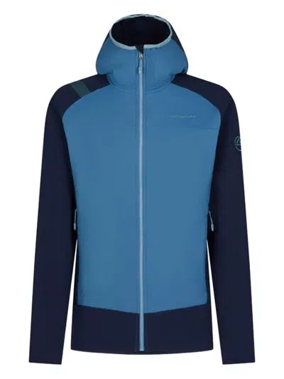 La Sportiva Men Blue Polyester Sweatshirt In Blue