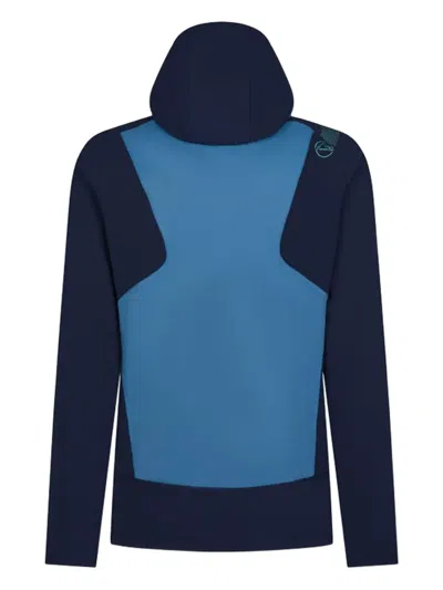 La Sportiva Men Blue Polyester Sweatshirt In Blue