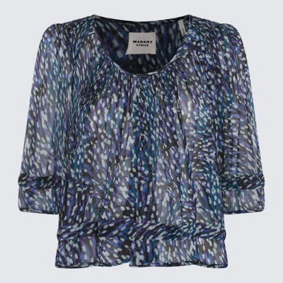 Isabel Marant Étoile Roxini Abstract-print Blouse