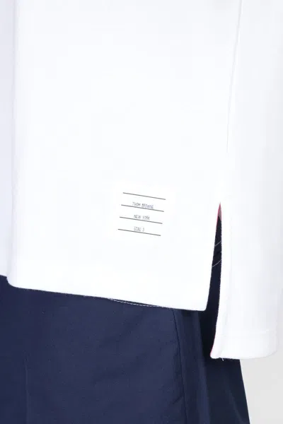 Thom Browne Rwb Stripe Cotton T-shirt