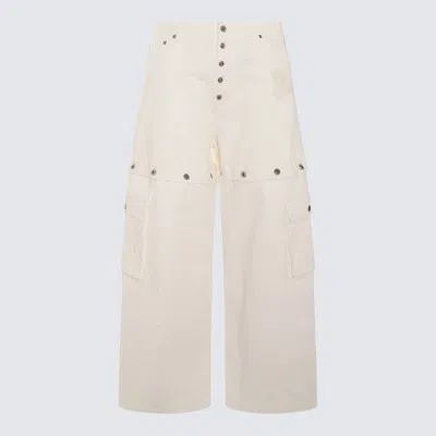 Off-white Super Baggy Jeans With 90s Logo