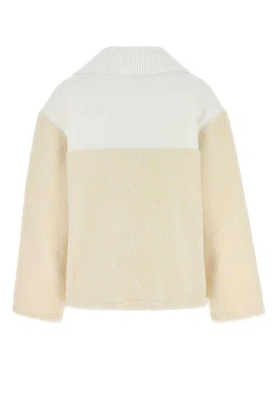 Gucci Two-tone Wool Blend Padded Jacket In Multi