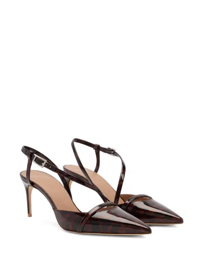 Malone Souliers Pointed Toe Stiletto Heel Strappy Pumps