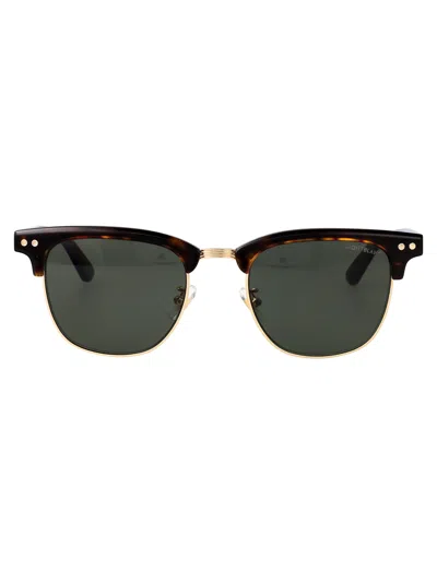 Montblanc Squared Sunglasses Mb0382 S 003