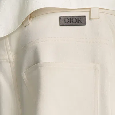 Dior White Icons Chino Trousers