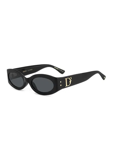 Dsquared2 D2 0150/g/s Sunglasses In Black