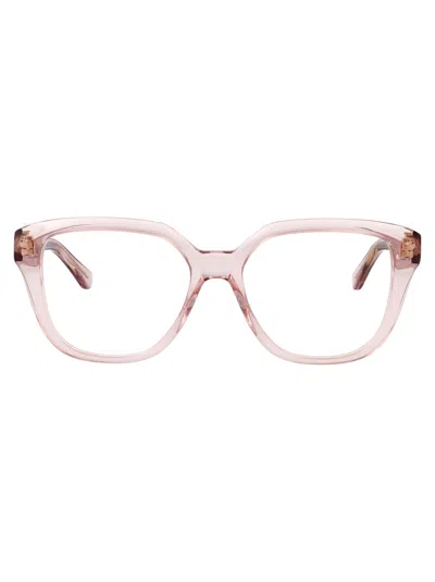 Chloé Ch0293o Glasses In Pink-pink-transparent