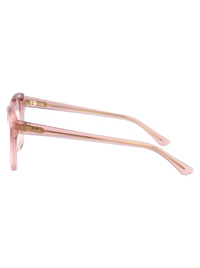 Chloé Ch0293o Glasses In Pink-pink-transparent