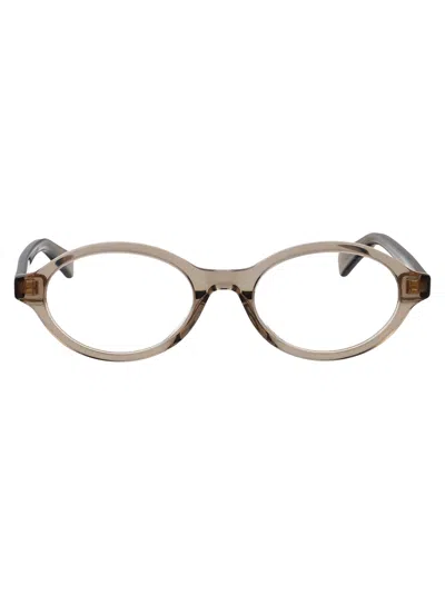 Bottega Veneta Brown-brown-transparent Acetate Glasses