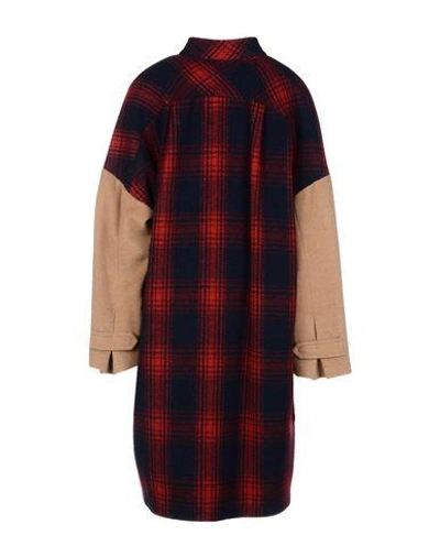 Shop Band Of Outsiders Coat In Red