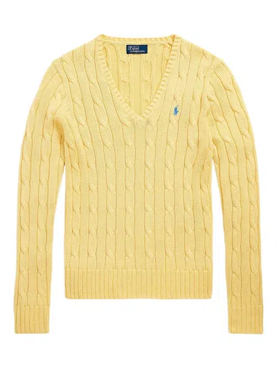 Polo Ralph Lauren Cable-knit V-neck Sweater