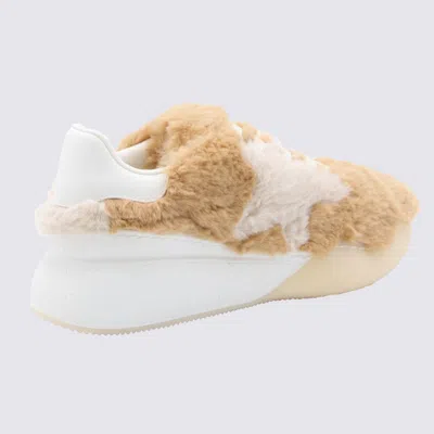 Stella Mccartney Loop Sneakers In Recycled Synthetic Fur In Multi