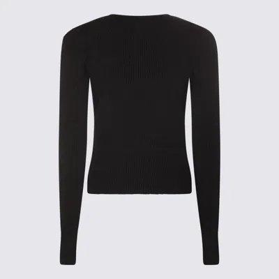 Alexander Mcqueen Cutout Ribbed Wool-blend Sweater