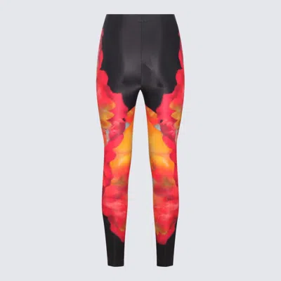 Alexander Mcqueen Abstract-print Leggings