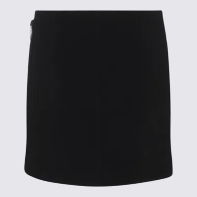 Simkhai Ebony Wrap Mini Skirt