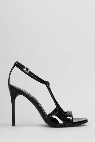 Sergio Levantesi Ryana Black Heeled Sandals In Black