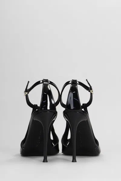 Sergio Levantesi Ryana Black Heeled Sandals In Black