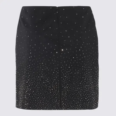 Off-white Crystal-embellished Mini Skirt