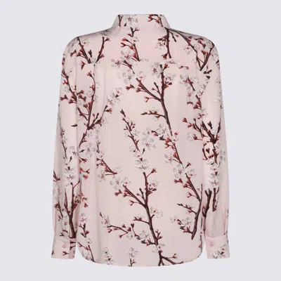 Alexander Mcqueen Cherry Blossom Print Button-front Blouse