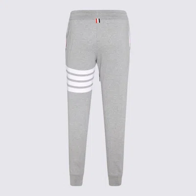 Thom Browne Light Grey Cotton 4bar Track Pants