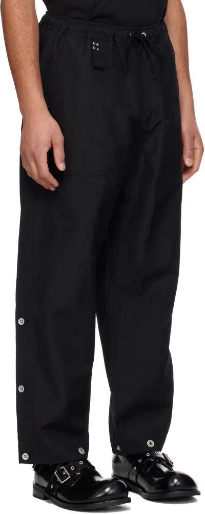 Comme Des Garçons Buttoned Pant With Elasticated Waist