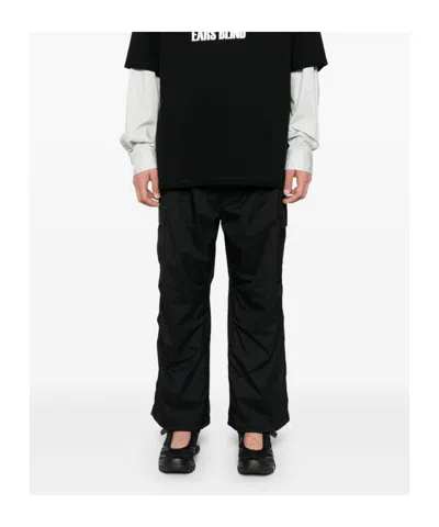 Comme Des Garçons Trousers With Concealed Fly And Functional Pockets