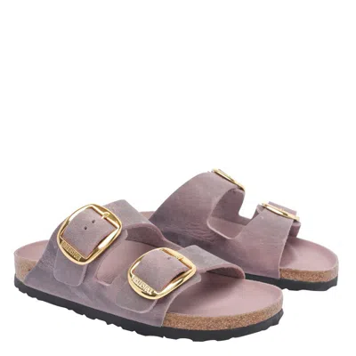 Birkenstock Arizona Hammered Big Buckle Slide Sandal