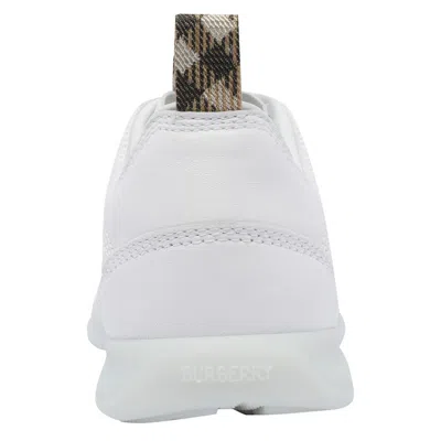Burberry Matrix Sneakers In White