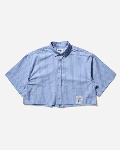 Vans Women S Hommegirls Crop Shirt Azurine