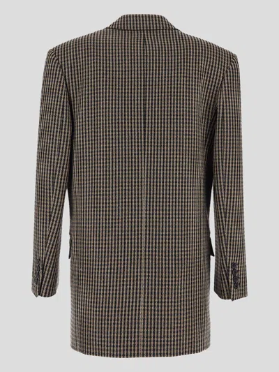 Saint Laurent Checked Blazer
