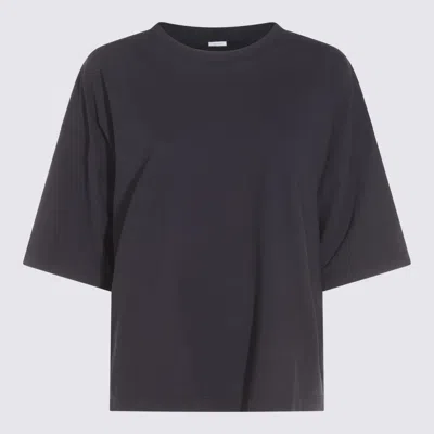 Malo Black Cotton T-shirt
