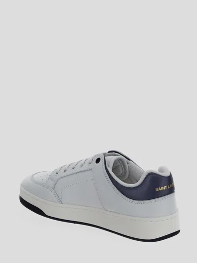 Saint Laurent Low-top Sneakers With Contrast Heel Tab