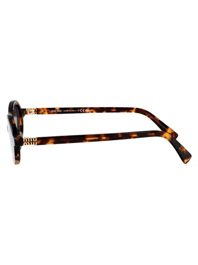 Miu Miu 0mu 04zs 21c40o Havana Mahogany Sunglasses