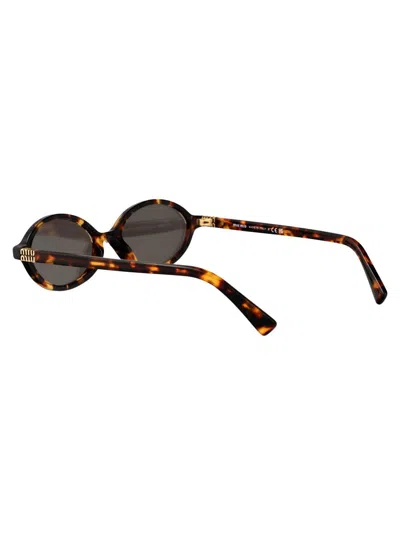 Miu Miu 0mu 04zs 21c40o Havana Mahogany Sunglasses